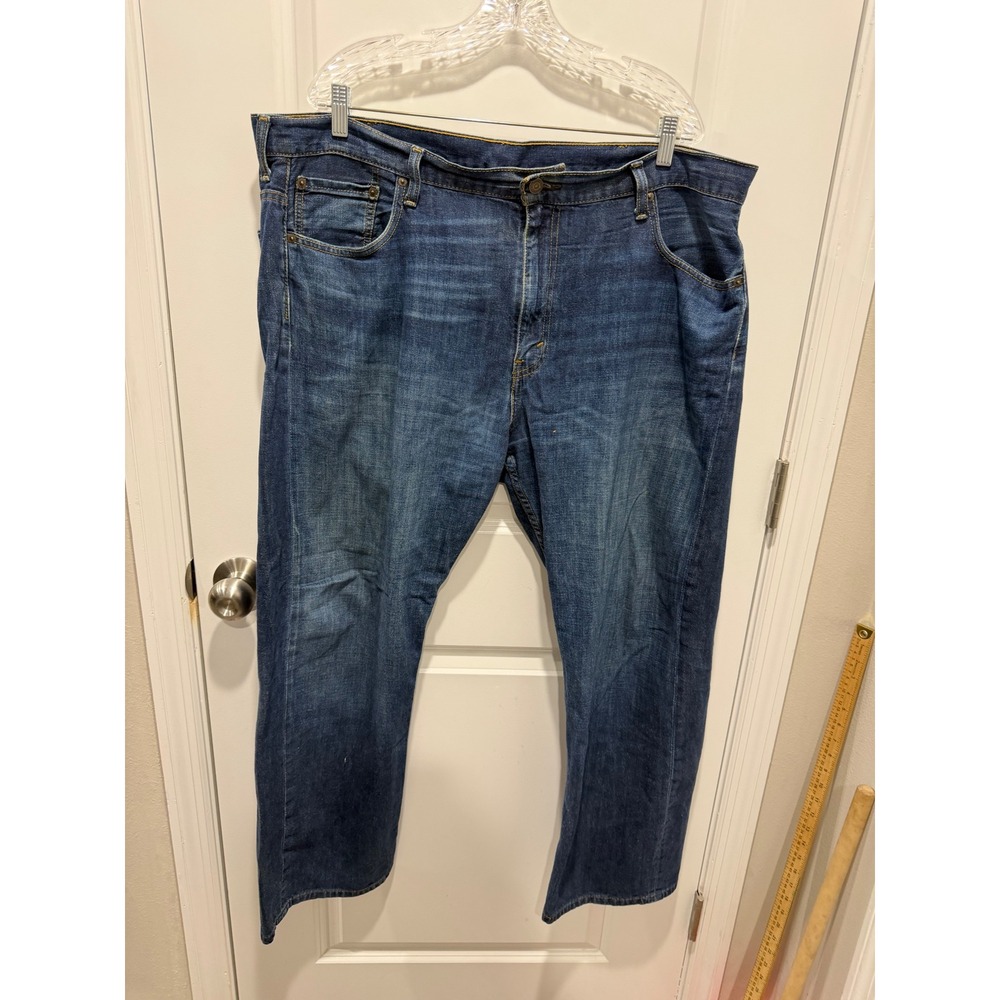 Levi's Mens Jeans 569 Loose Straight Dark Wash Blue W40 L30